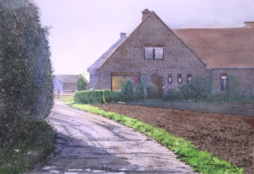 Boerderij langs Verbindingswegel, Oosterzele