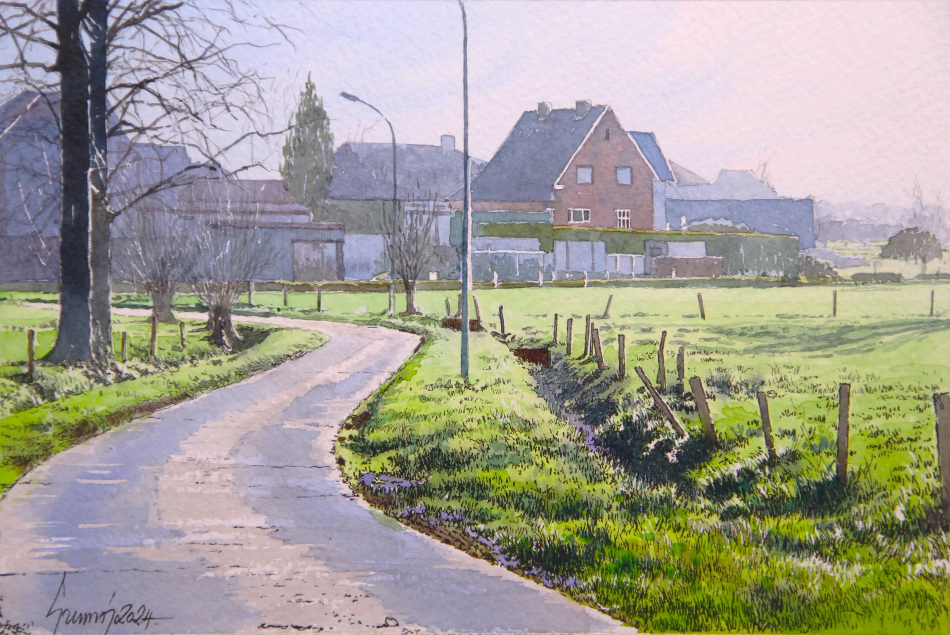616 Late licht in de Peperstr.
