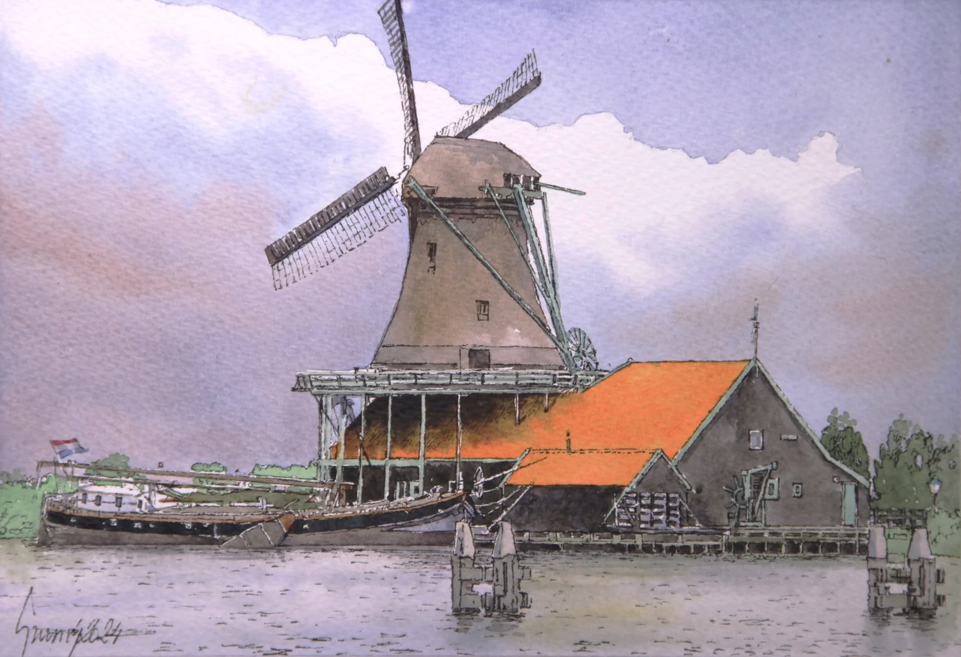 622 Verfmolen De Kat